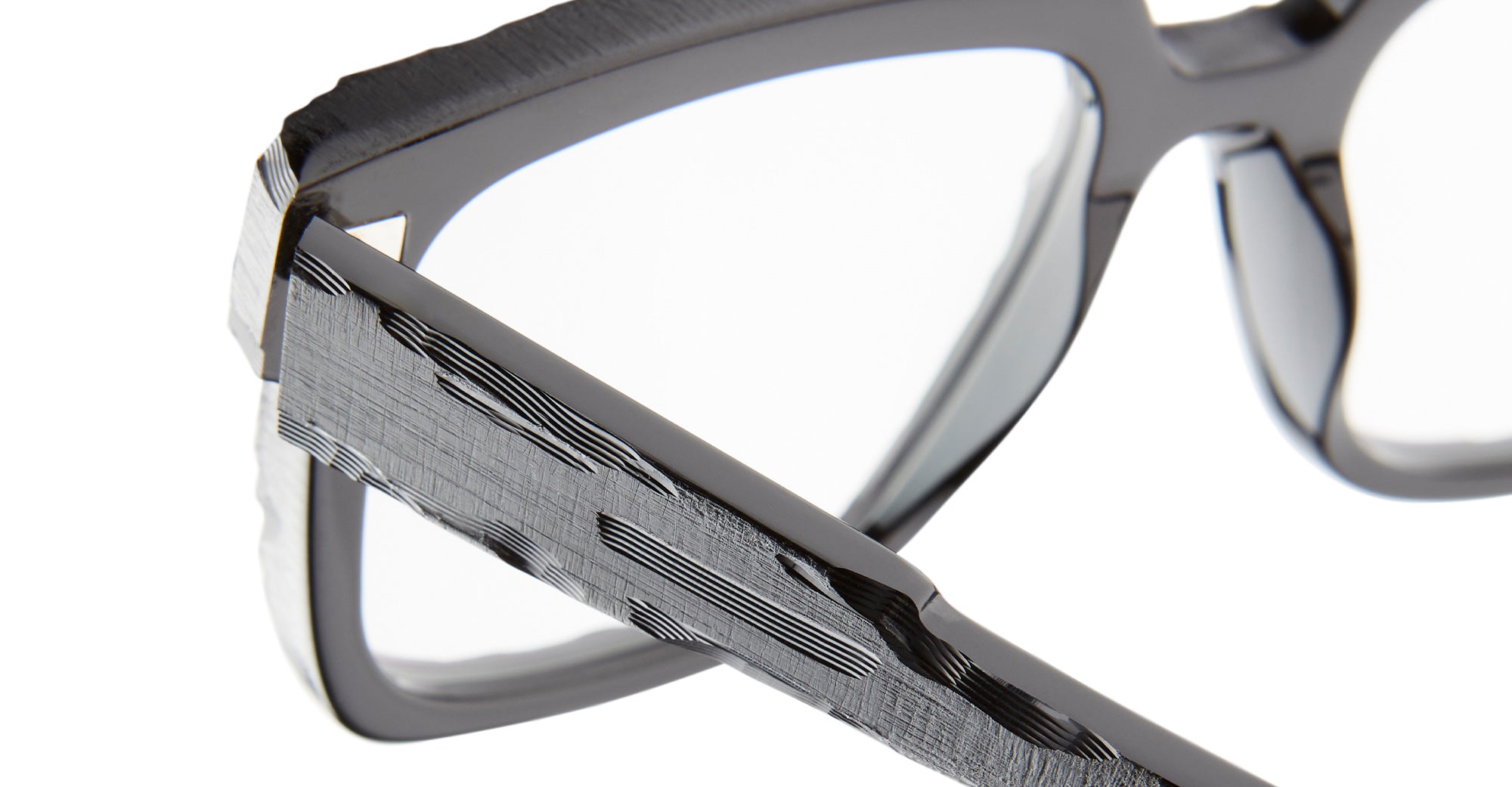 Ottica Mondello Roma - Kuboraum - KRO0K3BS00BA00OP - MASK K3 - BASALT - Acetate - shape Squared - Black - EYEWEAR - EYEGLASSES - Unisex,Uomo,Donna,Women,Men - lens Clear - Made In Italy