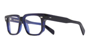 Ottica Mondello Roma - Cutler and Gross - CGOP-1410-49-03 - 1410 - CLASSIC BLUE NAVY RX - Acetate - shape Squared - blue - EYEWEAR - EYEGLASSES - Unisex,Uomo,Donna,Women,Men - lens Clear - Made In Italy