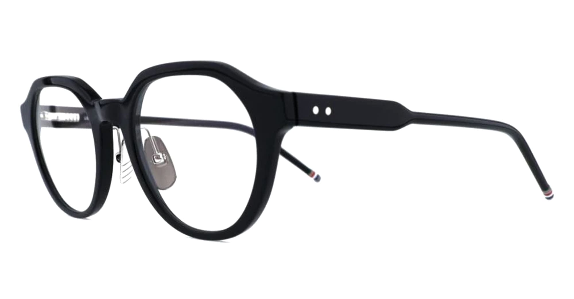 Ottica Mondello Roma - Thom Browne - UES944A-G0002-001-52 - OVAL - BLACK - Acetate - shape  - Black - EYEWEAR - SUNGLASSES - Donna,Women - lens  - Made In Japan