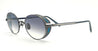 Ottica Mondello Roma - Matsuda - M3137.SG.AS-BL.51 - M3137 - ANTIQUE SILVER - Titanium - shape Oval - Silver - EYEWEAR - SUNGLASSES - Uomo,Men - lens Blue - Made In Japan