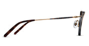 Ottica Mondello Roma - Matsuda - 2903H.SG.MGP-MBK.43 - 2903H - MATTE GOLD PLATED / MATTE BLACK - Acetate, titanium - shape Round - gold, black - EYEWEAR - SUNGLASSES - Unisex,Uomo,Donna,Women,Men - lens Brown - Made In Japan