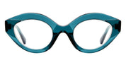 Ottica Mondello Roma - Kuboraum - KROK44RF000000OP  - MASK K44 RF - RIAN FOREST RX - Acetate - shape Cat-eye - green - EYEWEAR - EYEGLASSES - Unisex,Uomo,Donna,Women,Men - lens Clear - Made In Italy