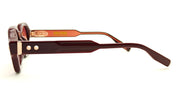 Ottica Mondello Roma - John Dalia - P05-C182 - PROJECT 05 - C182 - Deep Burgundy / Rose Gold - Acetate - shape Rectangular - burgundy - EYEWEAR - SUNGLASSES - Unisex,Uomo,Donna,Women,Men - lens red - Made In France