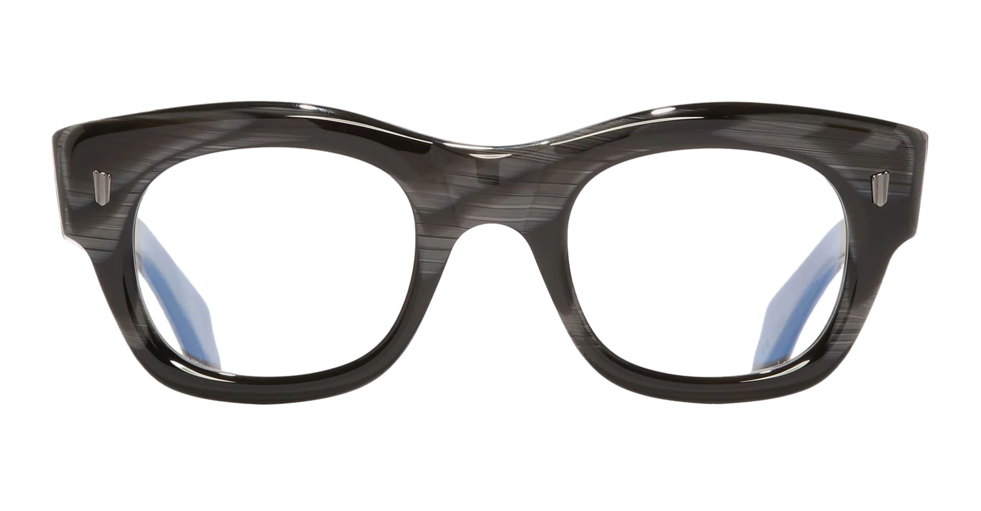 Ottica Mondello Roma - Cutler and Gross - CGLO-9261-48-01 - 9261 - OBSIDIAN RX - Acetate - shape Squared - Black - EYEWEAR - EYEGLASSES - Unisex,Uomo,Donna,Women,Men - lens Clear - Made In Italy