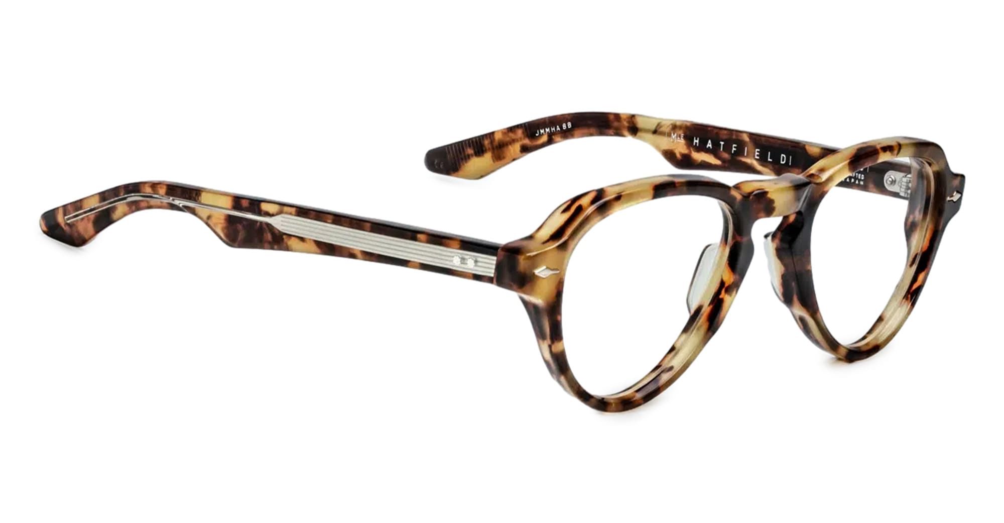 Ottica Mondello Roma - Jacques Marie Mage - JMMHARX-8B - HATFIELD - HAVANA 8 RX - Acetate - shape Aviator - Havana - EYEWEAR - EYEGLASSES - Uomo,Men - lens Clear - Made In Japan