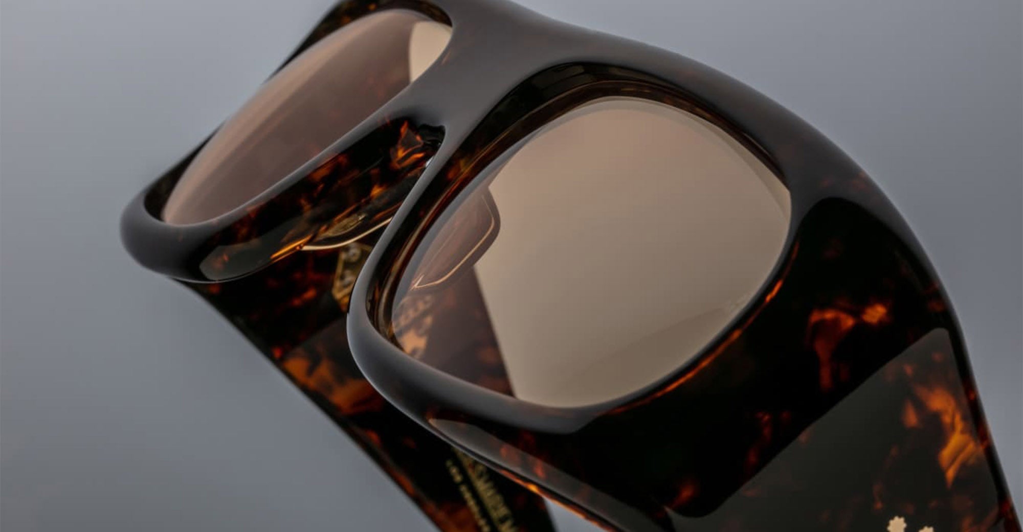 Ottica Mondello Roma - Jacques Marie Mage - JMMEN-6D - BENSON - AGAR - Acetate - shape Rectangular - Havana - EYEWEAR - SUNGLASSES - Unisex,Uomo,Donna,Women,Men - lens yellow - Made In Japan