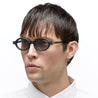 Ottica Mondello Roma - Kuboraum - KRS0P6BMV000002F - MASK P6 - BLACK MATTE / MILITARY GREEN - Acetate - shape  - Black - EYEWEAR - SUNGLASSES - Uomo,Men - lens  - Made In Italy