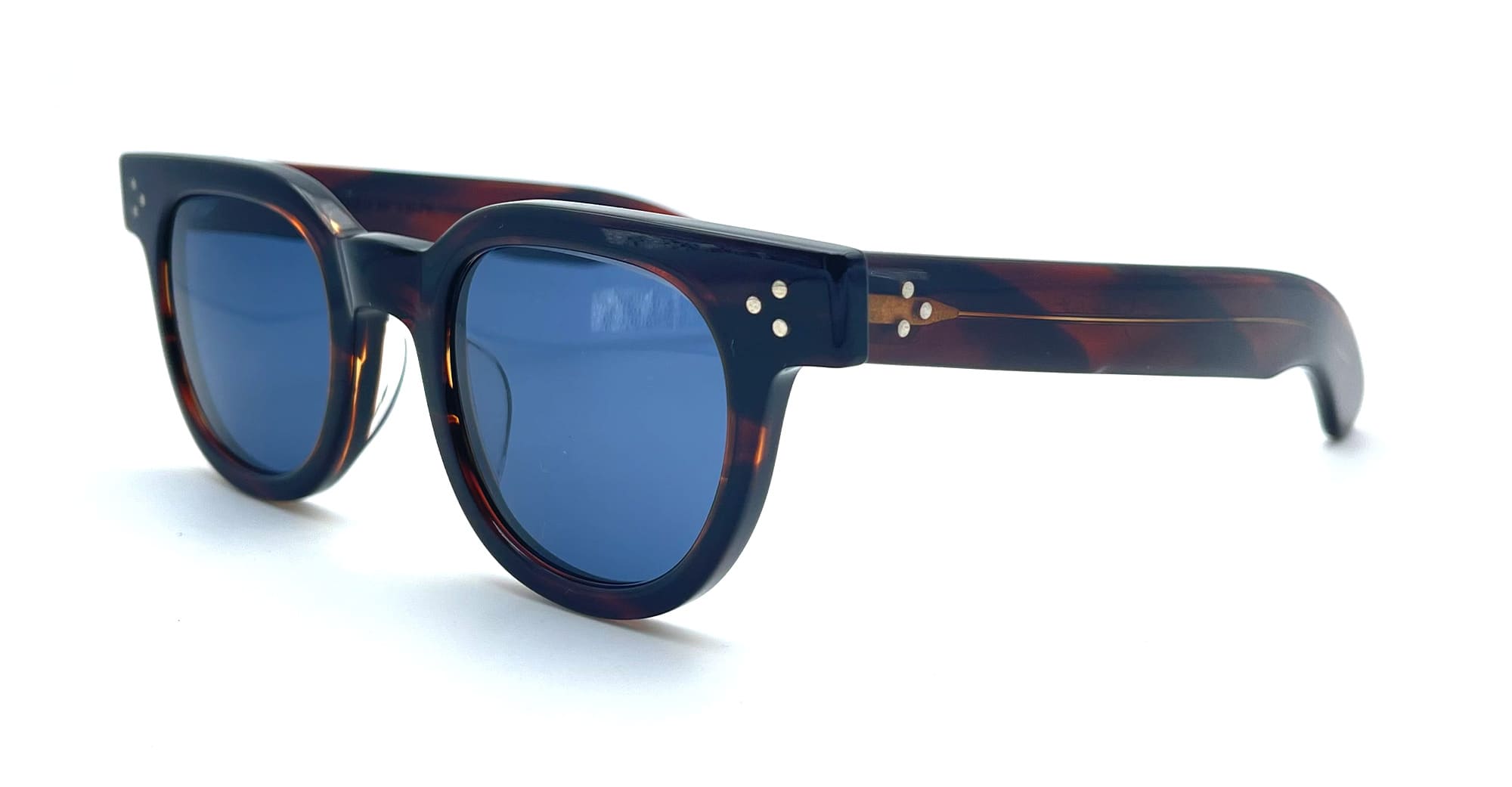 Julius Tart Fdr 48x24 - demi amber / blue lens – Mondello 1962