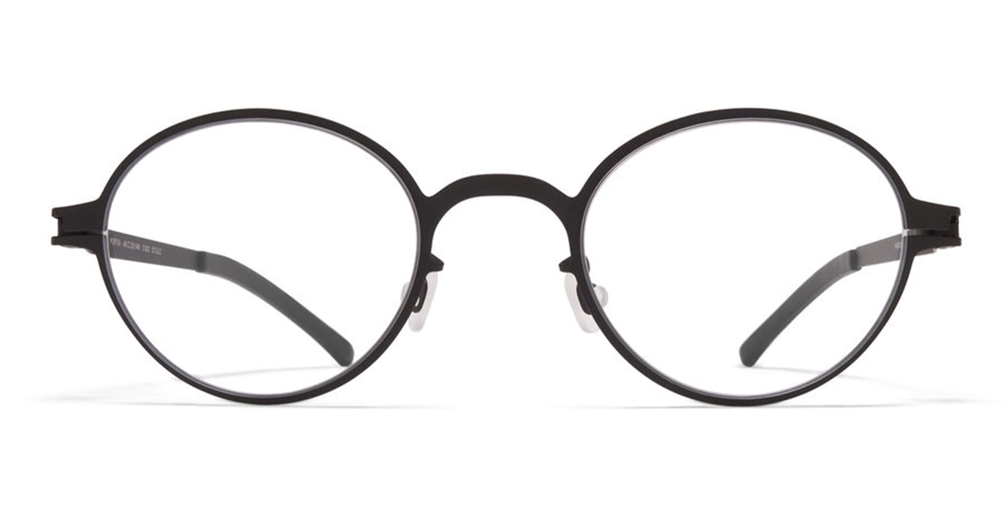 Ottica Mondello Roma - Mykita - 10300224 - PORTIA - BLACK RX - stainless steel - shape  - Black - EYEWEAR - EYEGLASSES - Unisex,Uomo,Donna,Women,Men - lens  - Made In Germany