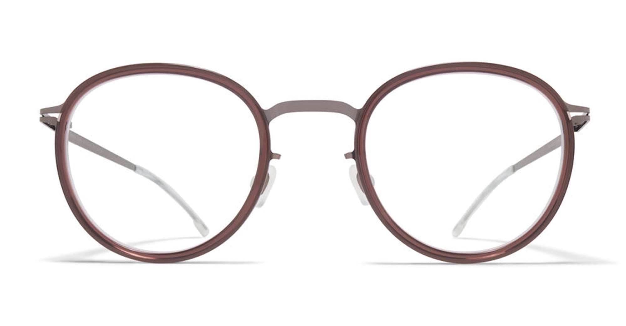 Ottica Mondello Roma - Mykita - 10300441 - KIANA - SHINY GRAPHITE / MAROON RX - Acetate, metal - shape  - grey - EYEWEAR - EYEGLASSES - Unisex,Uomo,Donna,Women,Men - lens  - Made In Germany