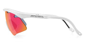 Ottica Mondello Roma - Alba Optics - 8050054518756 - MANTRA - WHITE / VZUM F-LENS FIRE - Tr90 - shape Mask - White - EYEWEAR - SUNGLASSES - Unisex,Uomo,Donna,Women,Men - lens red - Made In Italy