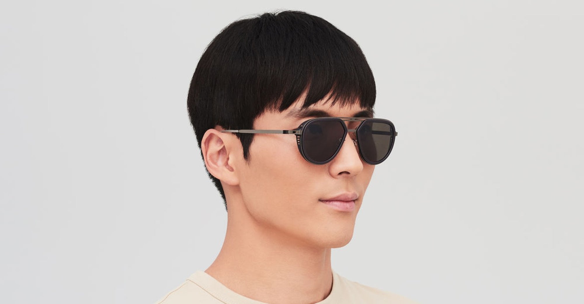 Ottica Mondello Roma - Mykita - 10084958 - CYPRESS - MH60 Slate Grey / Shiny Graphite - stainless steel - shape  - grey - EYEWEAR - SUNGLASSES - Unisex,Uomo,Donna,Women,Men - lens  - Made In Germany