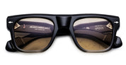 Ottica Mondello Roma - Jacques Marie Mage - JMMMI-3R - MISHIMA - BLACK FADE - Acetate - shape Rectangular - Black - EYEWEAR - SUNGLASSES - Unisex,Uomo,Donna,Women,Men - lens yellow - Made In Japan