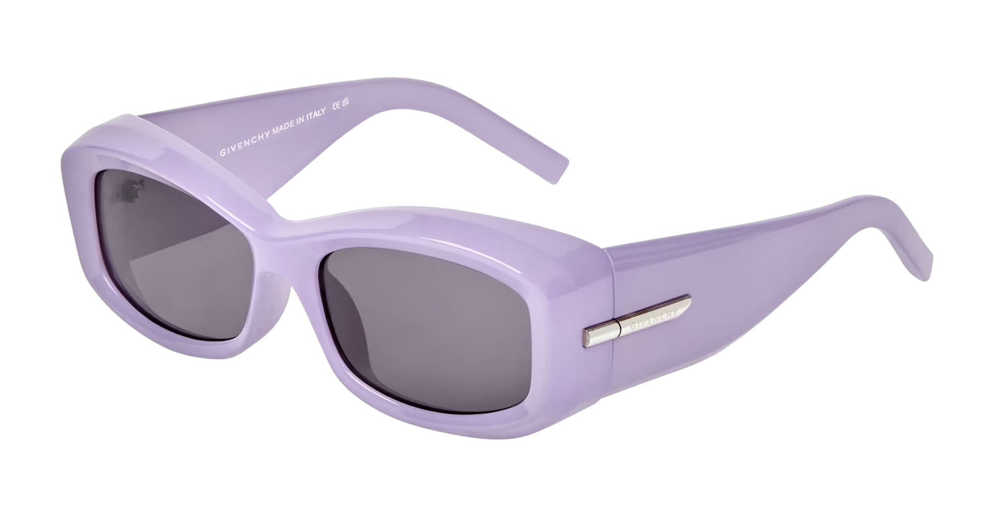 G180 violet square sunglasses