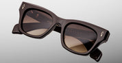 Ottica Mondello Roma - Jacques Marie Mage - JMMDE-B17 - DEALAN EPOXY II - GANACHE - Acetate - shape Squared - brown - EYEWEAR - SUNGLASSES - Unisex,Uomo,Donna,Women,Men - lens Brown - Made In Japan