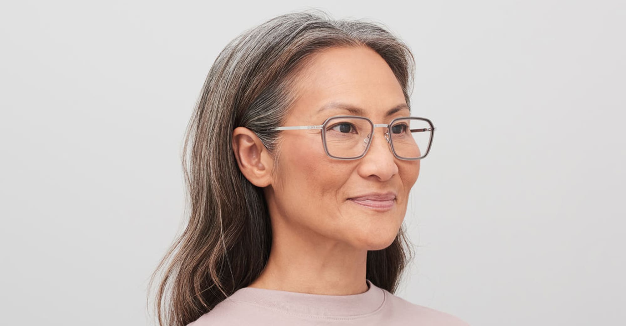 Ottica Mondello Roma - Mykita - 10088257 - LAURI - A54 Shiny Graphite / Grey Gradient RX - stainless steel - shape  - grey - EYEWEAR - EYEGLASSES - Unisex,Uomo,Donna,Women,Men - lens  - Made In Germany
