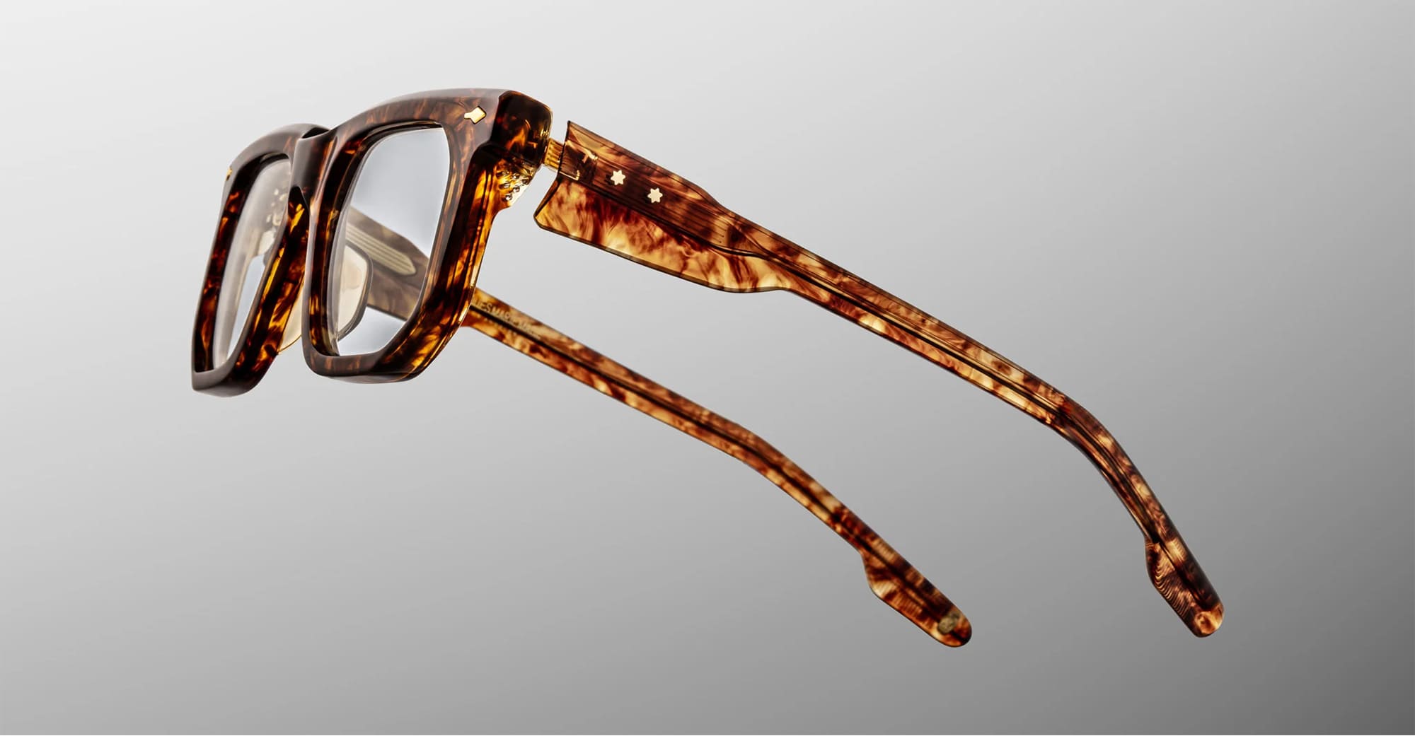 Ottica Mondello Roma - Jacques Marie Mage - JMMVUCRX-5C - YOSHI - ARGYLE RX - Acetate - shape Rectangular - brown - EYEWEAR - EYEGLASSES - Unisex,Uomo,Donna,Women,Men - lens Clear - Made In Japan