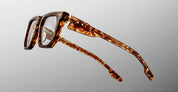 Ottica Mondello Roma - Jacques Marie Mage - JMMVUCRX-5C - YOSHI - ARGYLE RX - Acetate - shape Rectangular - brown - EYEWEAR - EYEGLASSES - Unisex,Uomo,Donna,Women,Men - lens Clear - Made In Japan