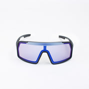 Ottica Mondello Roma - Out Of - XS145589M - Bot 3 - Black / White / IRID X-10 Medium - Acetate - shape Mask - black, white - EYEWEAR - SUNGLASSES - Unisex,Uomo,Donna,Women,Men - lens Blue - Made In Italy