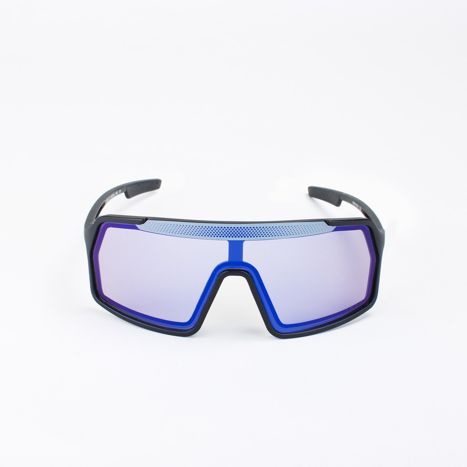 Ottica Mondello Roma - Out Of - XS145589M - Bot 3 - Black / White / IRID X-10 Medium - Acetate - shape Mask - black, white - EYEWEAR - SUNGLASSES - Unisex,Uomo,Donna,Women,Men - lens Blue - Made In Italy