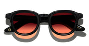 Ottica Mondello Roma - Moscot - OR-DAH-S47240200-TN - DAHVEN  (47) - BLACK / CUSTOM CABERNET LENS - Acetate - shape Panto - Black - EYEWEAR - SUNGLASSES - Unisex,Uomo,Donna,Women,Men - lens red - Made In China
