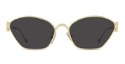 Ottica Mondello Roma - Loewe - LW40115U5730A - LW40115U - SHINY GOLD - Metal - shape  - Gold - EYEWEAR - SUNGLASSES - Donna,Women - lens  - Made In Italy