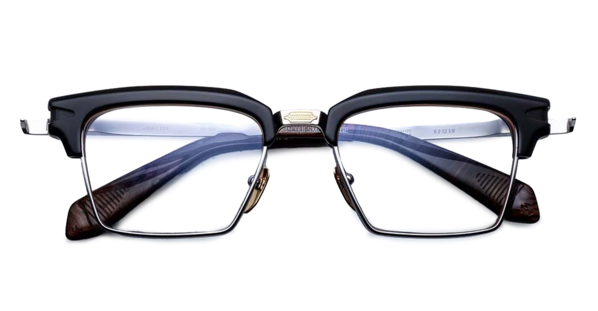 Ottica Mondello Roma - Jacques Marie Mage - JMMILRX-10A - ALIN - NOIR X RX - Acetate, titanium - shape Clubmaster - Black - EYEWEAR - EYEGLASSES - Unisex,Uomo,Donna,Women,Men - lens Clear - Made In Japan