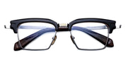 Ottica Mondello Roma - Jacques Marie Mage - JMMILRX-10A - ALIN - NOIR X RX - Acetate, titanium - shape Clubmaster - Black - EYEWEAR - EYEGLASSES - Unisex,Uomo,Donna,Women,Men - lens Clear - Made In Japan