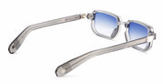 Ottica Mondello Roma - Sato - Ran-II-MTC-P-1 - RAN II - METEOR GREY / PLATINUM - Acetate - shape Rectangular - grey - EYEWEAR - SUNGLASSES - Unisex,Uomo,Donna,Women,Men - lens Gradient blue - Made In Japan