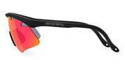 Ottica Mondello Roma - Alba Optics - 8050054518725 - MANTRA - BLACK / VZUM F-LENS FIRE - Tr90 - shape Mask - Black - EYEWEAR - SUNGLASSES - Unisex,Uomo,Donna,Women,Men - lens red - Made In Italy