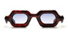 Ottica Mondello Roma - Paloceras - pebble-double-tortoise-sx - PEBBLE - DOUBLE TORTOISE SX - Acetate - shape Squared - Tortoise - EYEWEAR - SUNGLASSES - Unisex,Uomo,Donna,Women,Men - lens Gradient blue - Made In China