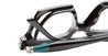 Ottica Mondello Roma - Kuboraum - KRO0J9BS000000OP - MASK J9 - BLACK SHINE - Acetate - shape  - Black - EYEWEAR - SUNGLASSES - Donna,Women - lens  - Made In Italy