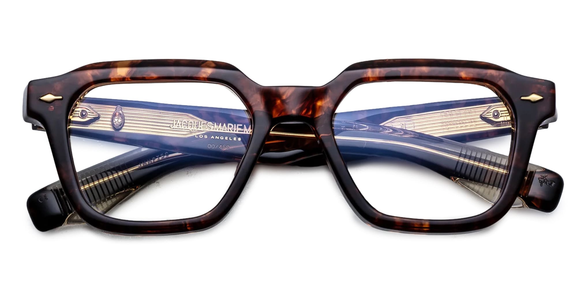 Ottica Mondello Roma - Jacques Marie Mage - JMMPTRX-5C - TOMLIN - ARGYLE RX - Acetate - shape  - Tortoise - EYEWEAR - EYEGLASSES - Uomo,Men - lens  - Made In Japan