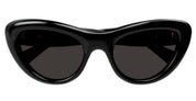 Ottica Mondello Roma - Bottega Veneta - BV1282S-001 - BV1282S-001 - BLACK - Acetate - shape Cat-eye - Black - EYEWEAR - SUNGLASSES - Donna,Women - lens Grey - Made In Japan