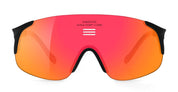 Ottica Mondello Roma - Alba Optics - 8050054518503 - JUMBO - BLACK / VZUM F-LENS FIRE - Tr90 - shape Mask - Black - EYEWEAR - SUNGLASSES - Unisex,Uomo,Donna,Women,Men - lens red - Made In Italy