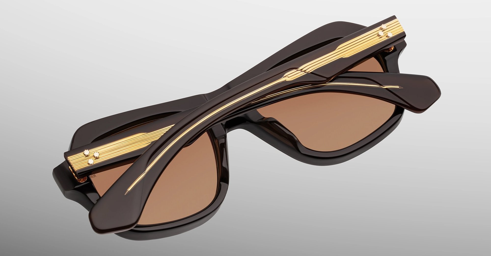 Ottica Mondello Roma - Jacques Marie Mage - JMMTAM-5K - TAMERLIS - WALNUT - Acetate - shape Squared - brown - EYEWEAR - SUNGLASSES - Unisex,Uomo,Donna,Women,Men - lens orange - Made In Japan