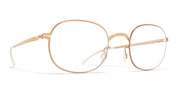 Ottica Mondello Roma - Mykita - 10090331 - SOLEA POW1 - CHAMPAGNE GOLD RX - stainless steel - shape Round - Gold - EYEWEAR - EYEGLASSES - Unisex,Uomo,Donna,Women,Men - lens Clear - Made In Germany