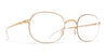 Ottica Mondello Roma - Mykita - 10090331 - SOLEA POW1 - CHAMPAGNE GOLD RX - stainless steel - shape Round - Gold - EYEWEAR - EYEGLASSES - Unisex,Uomo,Donna,Women,Men - lens Clear - Made In Germany