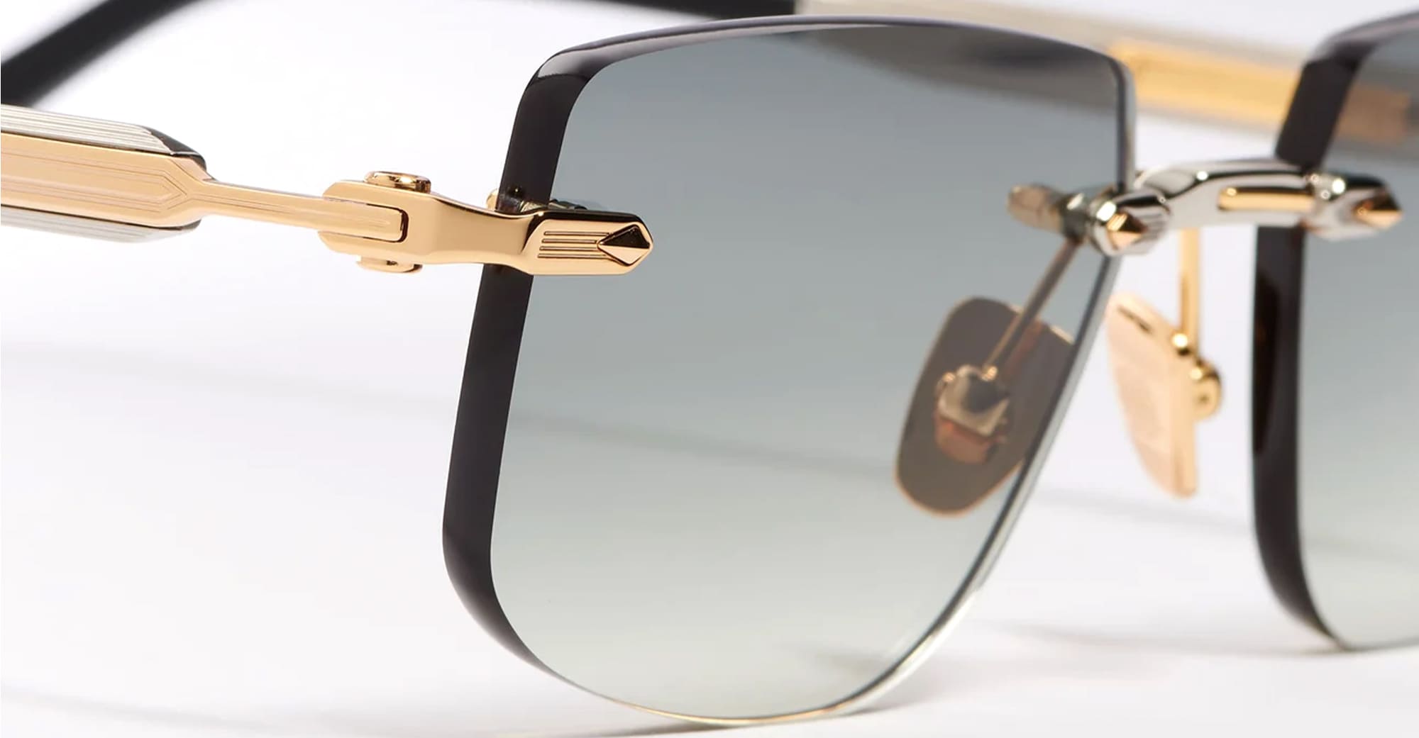 Ottica Mondello Roma - John Dalia - R04-C477 - R04 - C477 Yellow Gold / Platine Plated - Metal - shape  - Gold - EYEWEAR - SUNGLASSES - Unisex,Uomo,Donna,Women,Men - lens  - Made In France