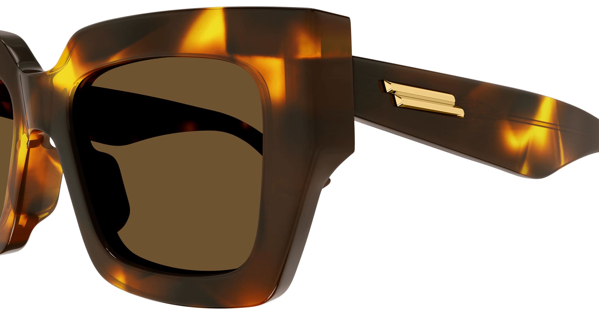 Ottica Mondello Roma - Bottega Veneta - BV1212S-005 - BV1212S-005 - HAVANA - Recycled acetate - shape  - Havana - EYEWEAR - SUNGLASSES - Donna,Women - lens  - Made In Italy