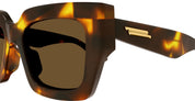 Ottica Mondello Roma - Bottega Veneta - BV1212S-005 - BV1212S-005 - HAVANA - Recycled acetate - shape  - Havana - EYEWEAR - SUNGLASSES - Donna,Women - lens  - Made In Italy
