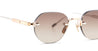 Ottica Mondello Roma - Sato - TEREBELLUM-I-S604 - TEREBELLUM I - ROSE GOLD / PLATINUM - Titanium - shape Round - rose gold - EYEWEAR - SUNGLASSES - Uomo,Men - lens Gradient brown - Made In Japan