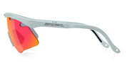 Ottica Mondello Roma - Alba Optics - 8050054518480 - MANTRA - ICE / VZUM F-LENS FIRE - Tr90 - shape Mask - grey - EYEWEAR - SUNGLASSES - Unisex,Uomo,Donna,Women,Men - lens red - Made In Italy