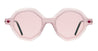 Ottica Mondello Roma - Kuboraum - KRSP18ROSE00002P - MASK P18 - ROSE - Acetate - shape  - Black - EYEWEAR - SUNGLASSES - Uomo,Men - lens  - Made In Italy
