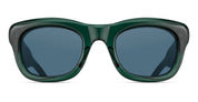 Ottica Mondello Roma - Matsuda - M1042.SG.BGN.50 - M1042 - BOTTLE GREEN / BLUE GREY - Acetate - shape Squared - green - EYEWEAR - SUNGLASSES - Unisex,Uomo,Donna,Women,Men - lens Blue - Made In Japan
