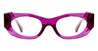Ottica Mondello Roma - Kuboraum - KROK62FU000000OP - MASK K62 FU / TRANSPARENT FUCHSIA RX  - Acetate - shape Oval - fuchsia - EYEWEAR - EYEGLASSES - Donna,Women - lens Clear - Made In Italy