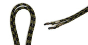 Silk cord - khaki / black / brown