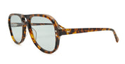 Ottica Mondello Roma - Julius Tart - JTPL-027C-2B-GR-45 - HOLLY - Tortoise / Grey lens - Acetate - shape Aviator - Tortoise - EYEWEAR - SUNGLASSES - Unisex,Uomo,Donna,Women,Men - lens Grey - Made In Japan