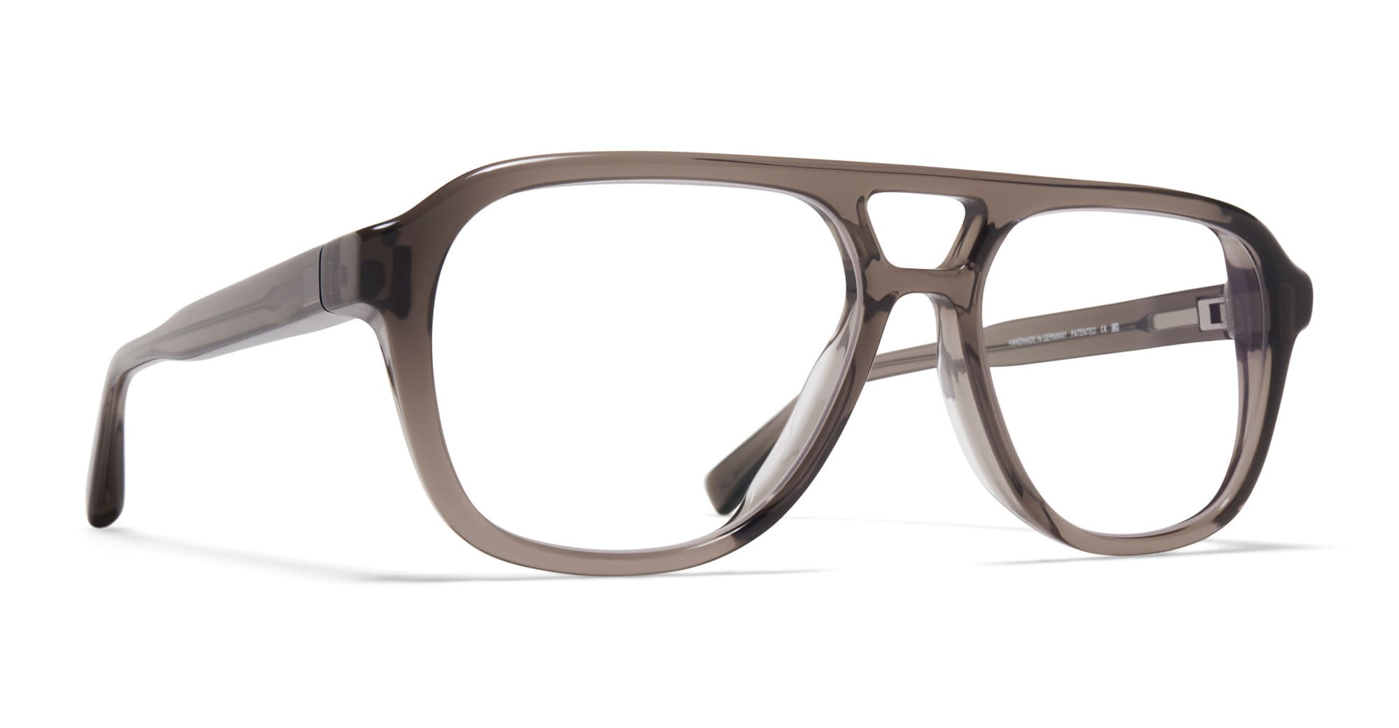 Ottica Mondello Roma - Mykita - 10091548 - NIARA C159 - CLEAR ASH / SHINY SILVER RX - stainless steel - shape Aviator - grey - EYEWEAR - EYEGLASSES - Unisex,Uomo,Donna,Women,Men - lens Clear - Made In Germany