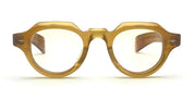 Ottica Mondello Roma - Jacques Marie Mage - J-ERX-KM-15K-OS - KELLERMAN - HONEY RX - Acetate - shape Round - cream - EYEWEAR - EYEGLASSES - Uomo,Men - lens Clear - Made In Japan
